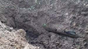 Экскаватор ЭО 2612 на базе трактора ЮМЗ-6.Ремонт порывов на Фрегатах.Работа экскаватора ЭО 2621ЮМЗ