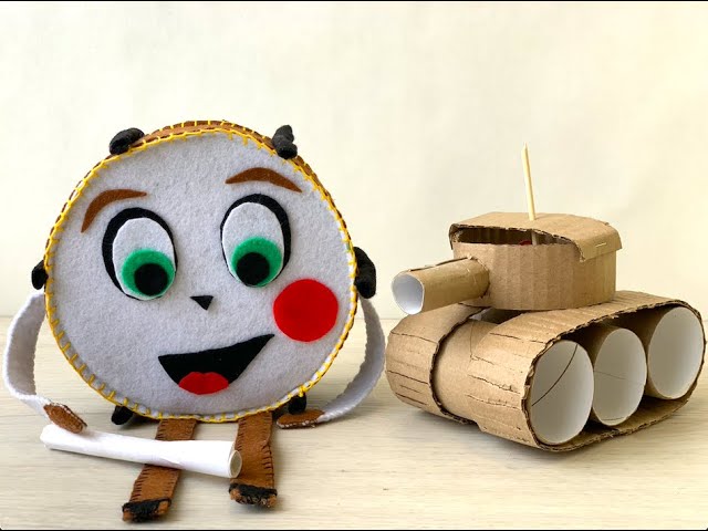 Всех днём победы!! Делаем танк для защиты родины!) смотреть онлайн