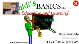 эта игра запрещена для детей.. - Baldi's Basics in Education and Learning