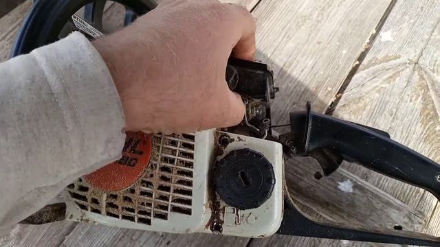 пила Штиль плохо заводиться - одна из причин. смотреть онлайн