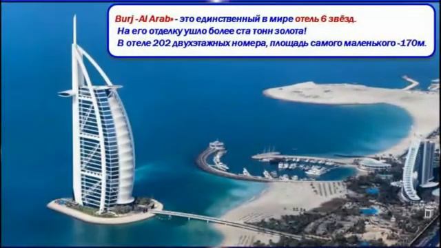 Первое видео Путешествие Дубай город чудес