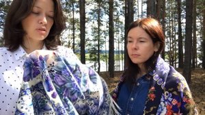 Шаль «Белые розы» и платок «Аромат цветущих роз».