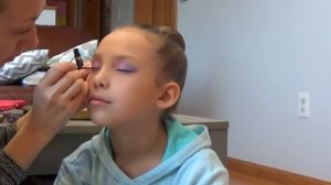 make up tutorial for rhythmic gymnastics competition/макияж для художественной гимнастики