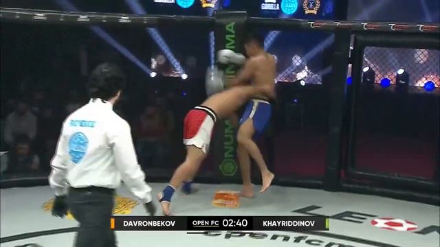 ATFC 16: Нодир Хайриддинов vs Рахматилло Давронбеков - полний бой|Кикбоксинг смотреть онлайн