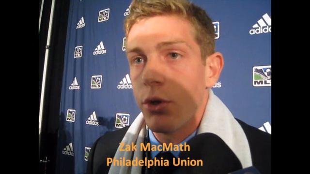Zac MacMath post 2011 MLS SuperDraft comments.