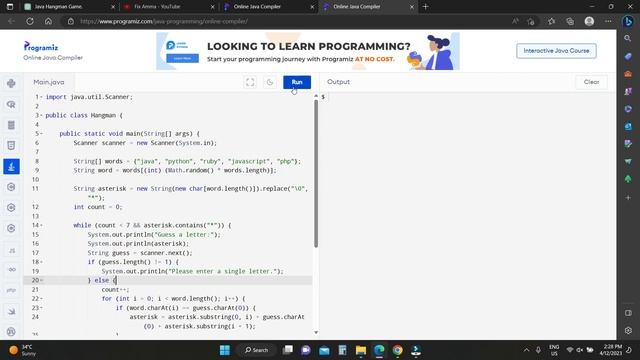 Master Java Programming with an Engaging Hangman Game Tutorial | Learn Java Game Development from A
