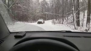 Шины липучка. Подъем на гору.