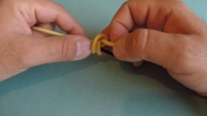 3.2. Как завязать узел Двойной Уни (Double Uni, Double Grinner) для связывания двух рыболовных лесо