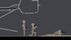 Special Forces Fights Bandits in the Middle East in People Playground