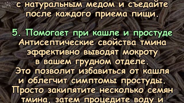 ТМИН — лучшая СПЕЦИЯ для ЗДОРОВЬЯ!