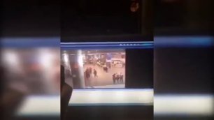 Первое видео теракта в Стамбуле