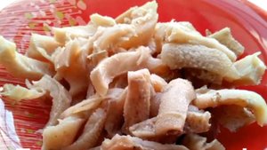 Как правильно готовится говяжья требуха (рубец)! Очень вкусный полуфабрикат!
