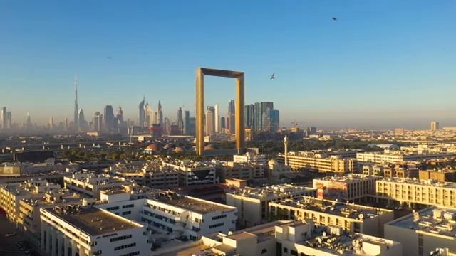 FLYING OVER DUBAI (4K Video UHD) - Soothing Piano Music With Beautiful Nature Scenery For Relaxatio смотреть онлайн