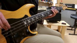 YAMAHA Broad Bass BB1000 1978年製 指弾き