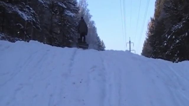 Мини снегоход Рыбак 2МР смотреть онлайн