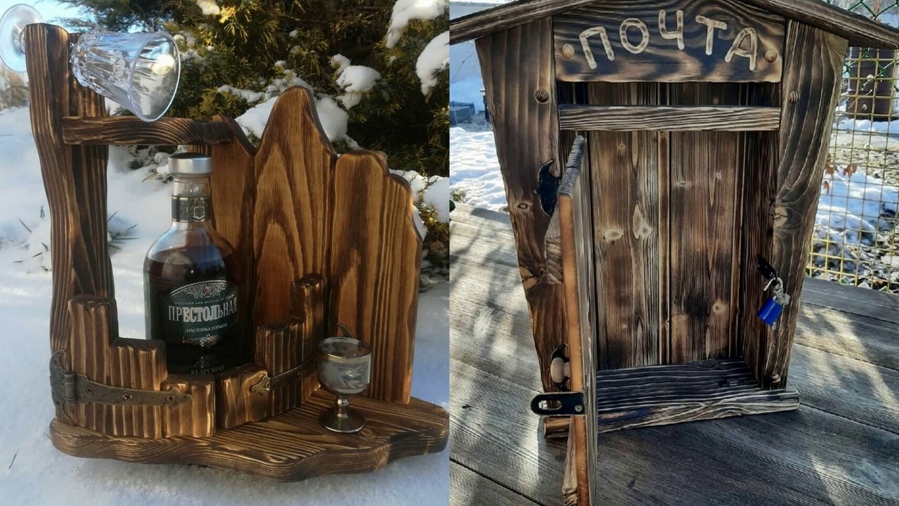 Крафтовая Мебель под старину