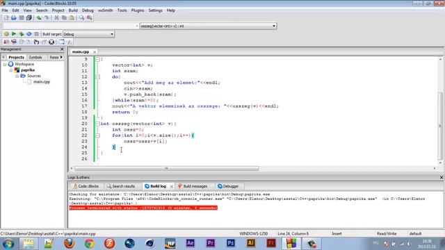 Programozási Tételek #3 - Összegzés Tétele смотреть онлайн