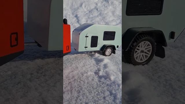 Дешёвый автодом Ford с прицепом