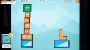 Blocks and Shapes Logic Puzzle Game for school kids walkthrough worlds 1 and 2