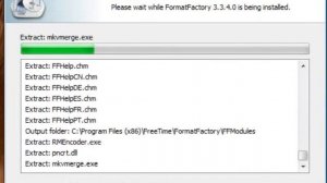 Установка программы Format Factory