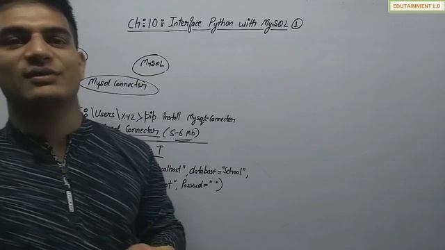 Interface Python with MySql | Class 12 Computer Science with Python (Video 56)
