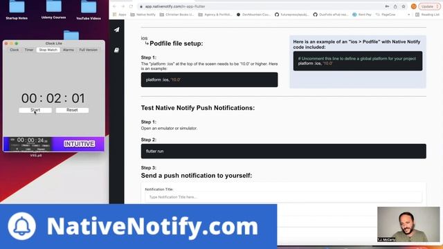 Flutter Push Notifications in 2 Minutes? смотреть онлайн