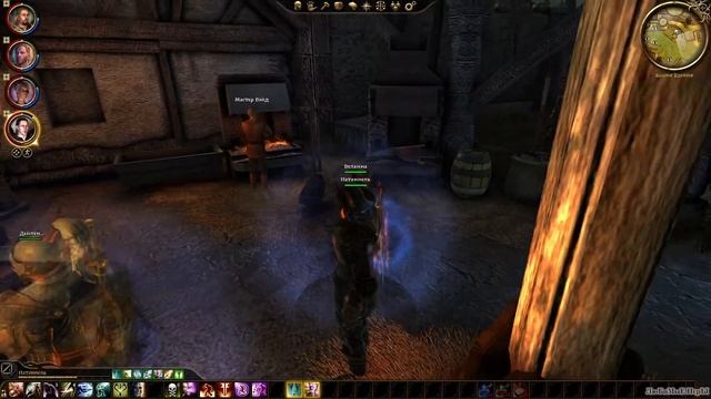 14 Dragon Age Awakening кошмарный сон. Завалы под крепостью. Бои