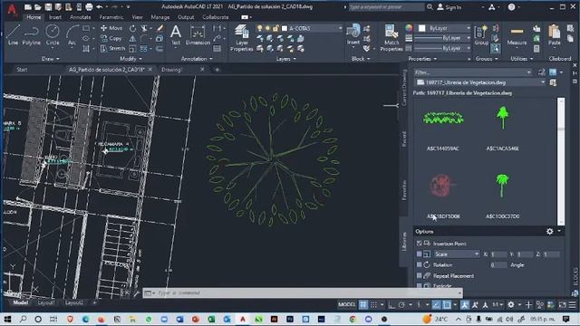 Biblioteca de bloques en Autocad смотреть онлайн