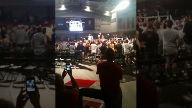 BJ Flores TKO Nick Ianuzzi @ O'Reilly Family Event Center