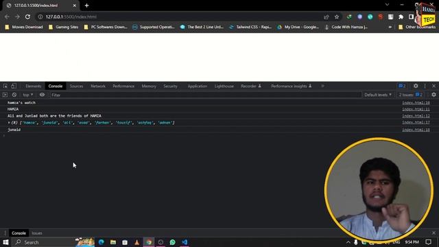Strings Arrays & Listeners In JavaScript || Advanced JavaScript Course 08