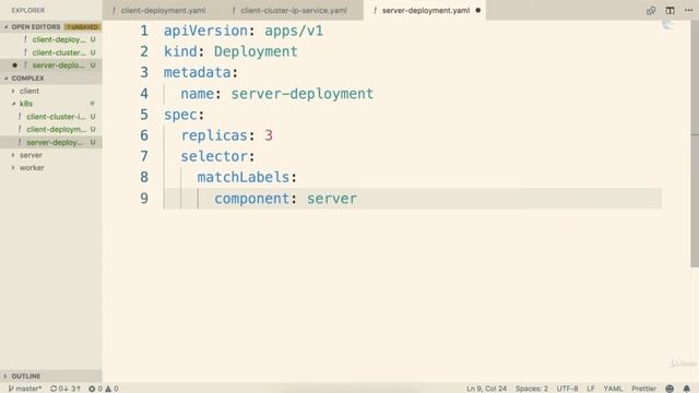 178 Kubernetes  Express API Deployment Config