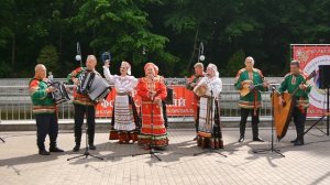 "Гармошечка-говорушечка" исполняет народный ансамбль "Сельские гармонисты"