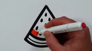 Рисуем фломастерами. Простой милый рисунок. Рисование для детей