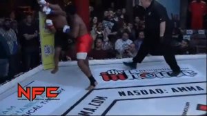 Brandon Arrington KO At NFC124