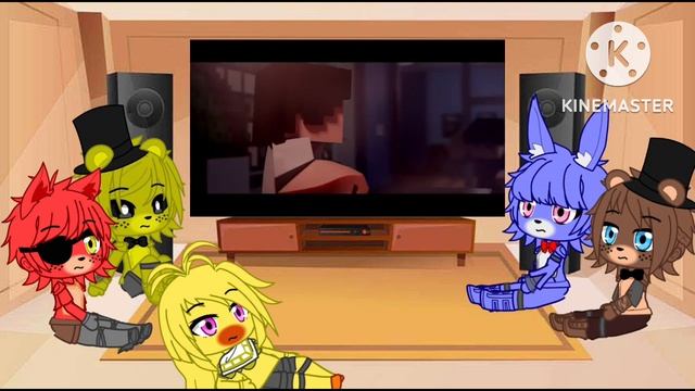Fnaf Crew Reacts to The Great Collapse Minecraft Fnaf Animation Music Video (Gacha Club Au) смотреть онлайн