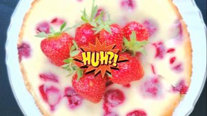 Пирог с клубникой. Очень вкусно к чаю