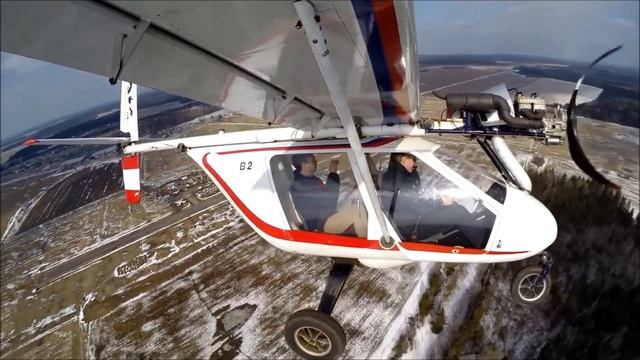 Пробный полет на самолете B-2 смотреть онлайн