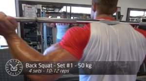 Уэсли Уизерс. Тренировка ног Золотой Эры.