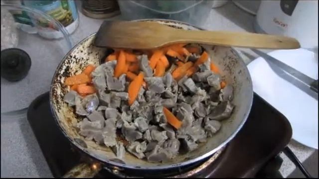 Ризотто с крапивой или зелёный плов? ))).  Куриные делудки