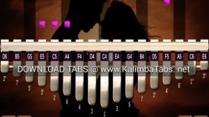 ❤️  Glory of love (chorus) #short Kalimba Tutorial & Tabs