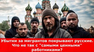 Убытки за мигрантов покрывают русские. Что не так с "самыми ценными" работниками?