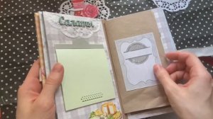 Кулинарная книга. Книга рецептов. Скрапбукинг