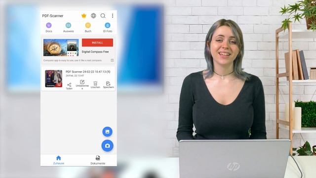 PDFs mit App erstellen: Dokumente über die Handykamera scannen смотреть онлайн