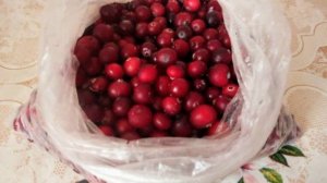 Заморозка клюквы на зиму