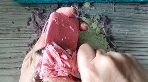 Резка сухих мыльных обмылков/Cutting dry soaps of soap/ Relax/ SOAP ASMR