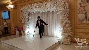 Лучший двойник Чаплина на праздник в Москве - заказать двойника на свадьбу, юбилей и корпоратив.MP4
