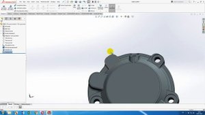 Редактирование импортированной модели SolidWorks/Hole delete in SolidWorks