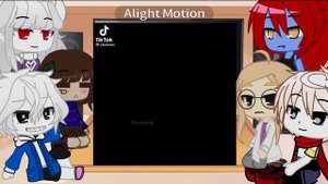 Undertale react to sans au(nightmare and dream)/part 2 || Реакция Андертейл на Санс ау /2 часть