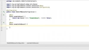 Queue Implementation with Java and Spring AMQP