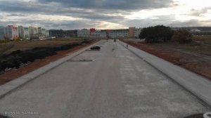 Строительство новой дороги в Кошелев Парк / Волжский район / город Самара / Russia